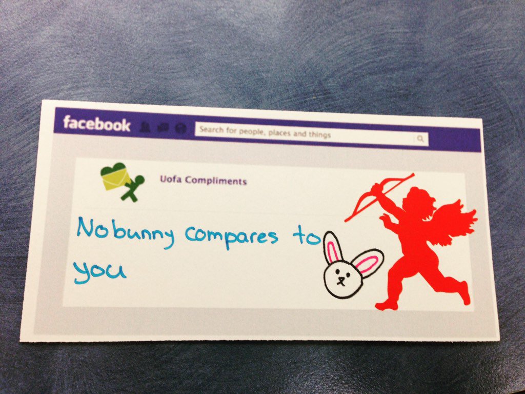 UofACompliments's tweet image. Like punny compliments? Then check out our flower shower this Tuesday in Cab at 12:45