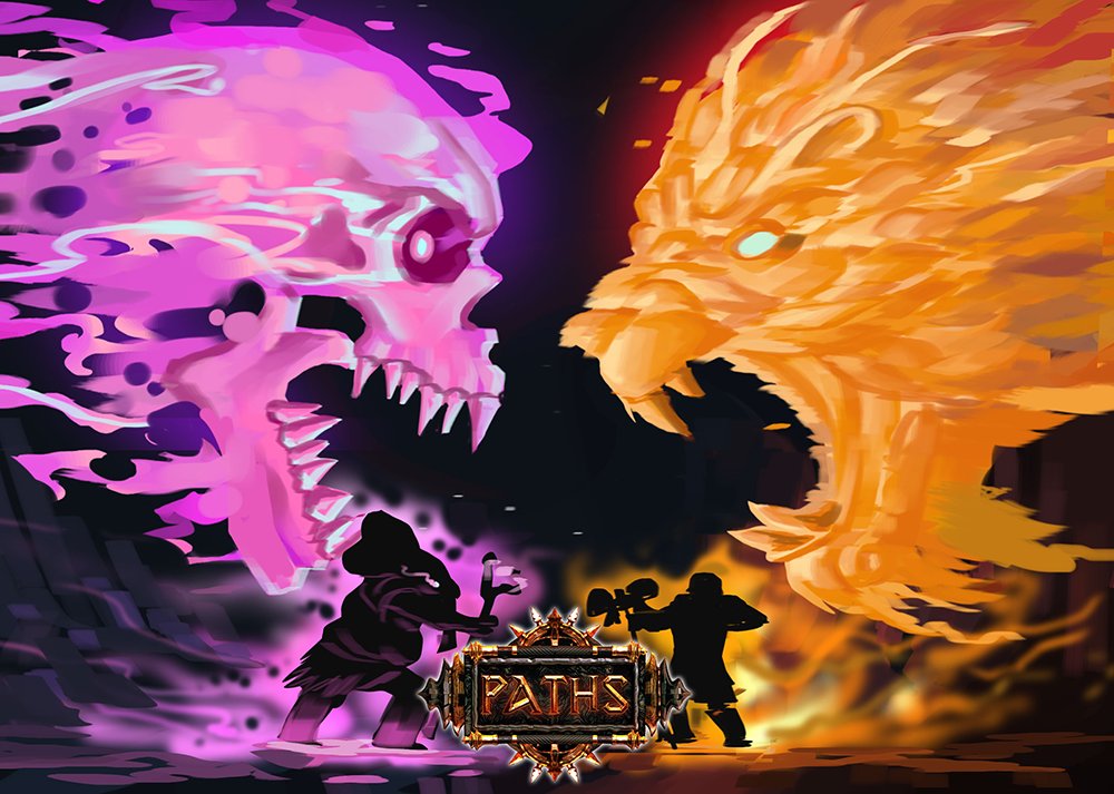SmunchyGames's tweet photo. Great new pieces by @JamethyChen for @PathsTcg  our new up and coming expandable card game. Truly epic stuff! #gamedev #bgg #indiegame https://t.co/MIyrQxfJzv