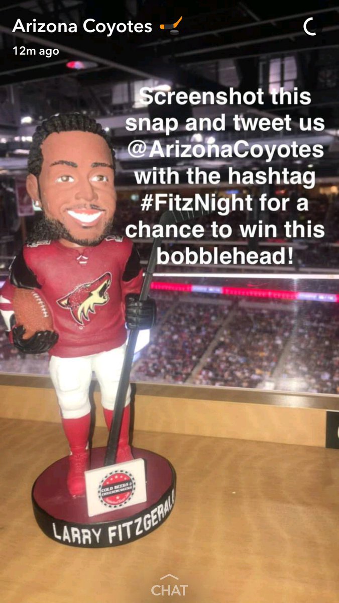 blacksy26's tweet photo. @ArizonaCoyotes give the big fella a trip across the pacific! #FitzNight https://t.co/fBucV5VIeL