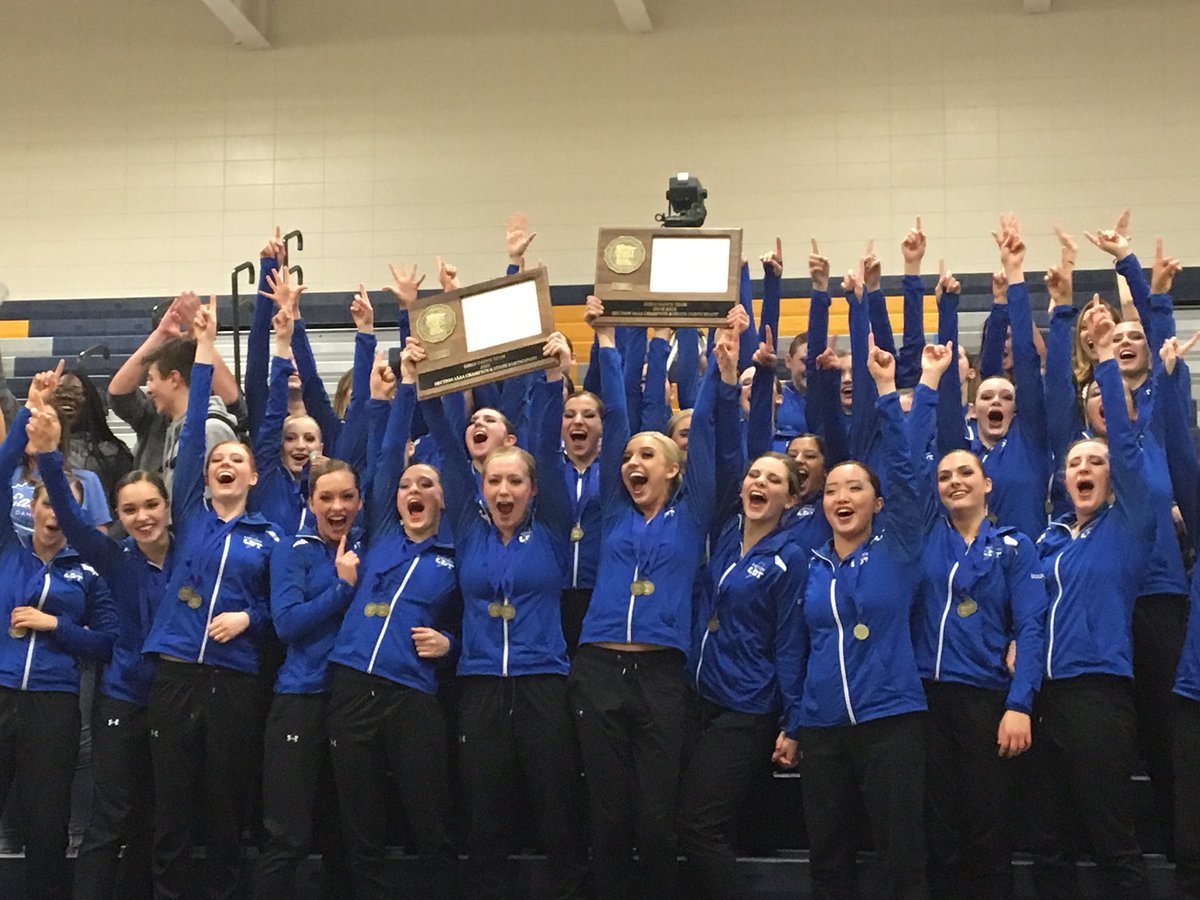EVHSAthletics's tweet photo. Congrats @Eastview_LDT Section Champs in BOTH Kick and Jazz! #Statebound https://t.co/8rTp6s2wz7