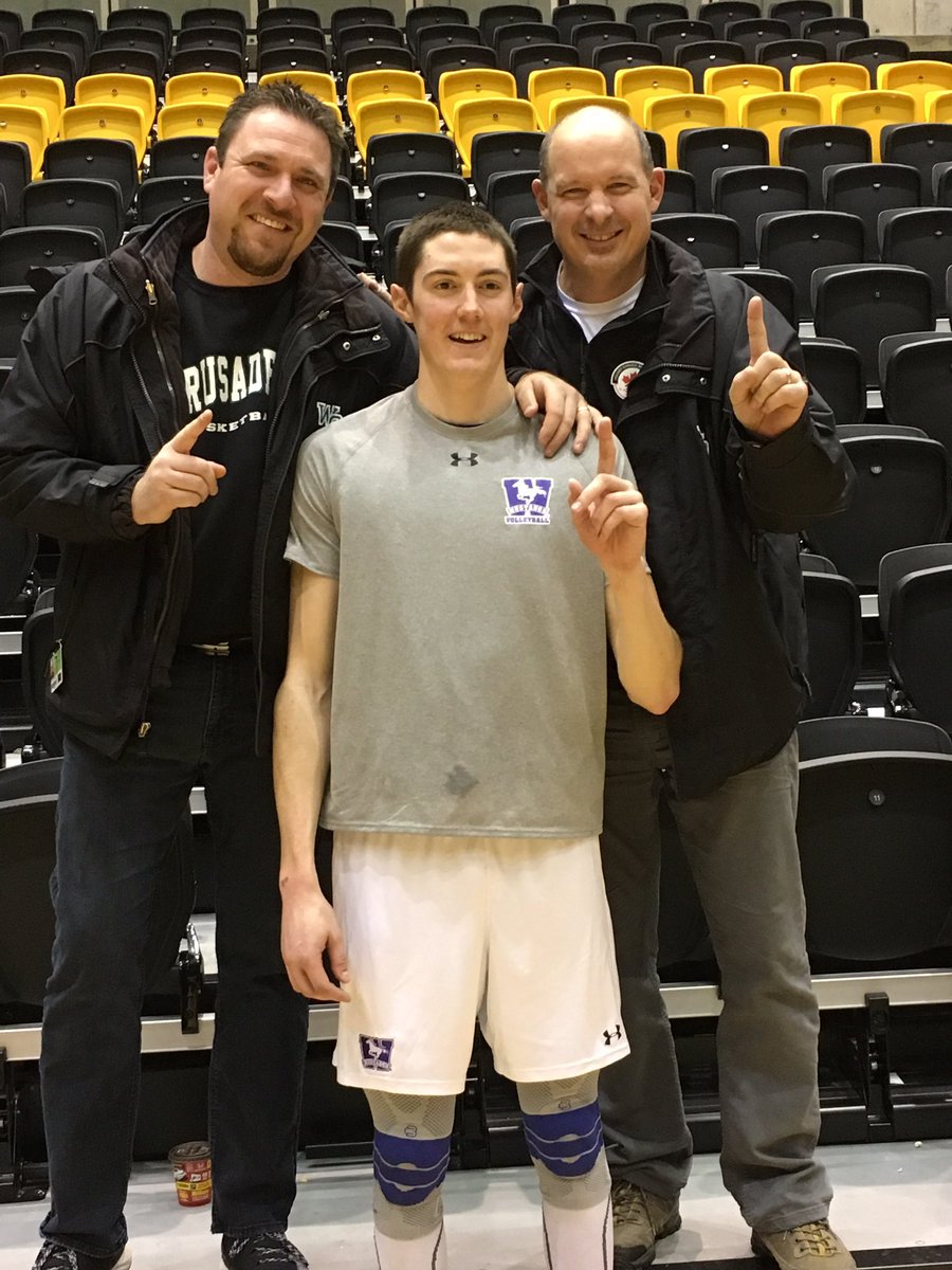 gjalbrecht's tweet photo. Great chumley time with @walterjeffrey1 catching @newc45 in action tonight! #woproud #gamewinningblock #hesnotthattall https://t.co/Hk2HDSbQDK
