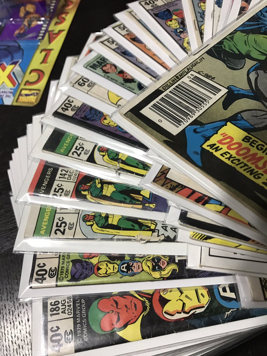 ComicTrips's tweet photo. The $2 bin powers-that-be shined upon us today with a bounty of #BronzeAge comic book glory. #SouthJersey #ComicBookHunt https://t.co/CH88T4eFJM