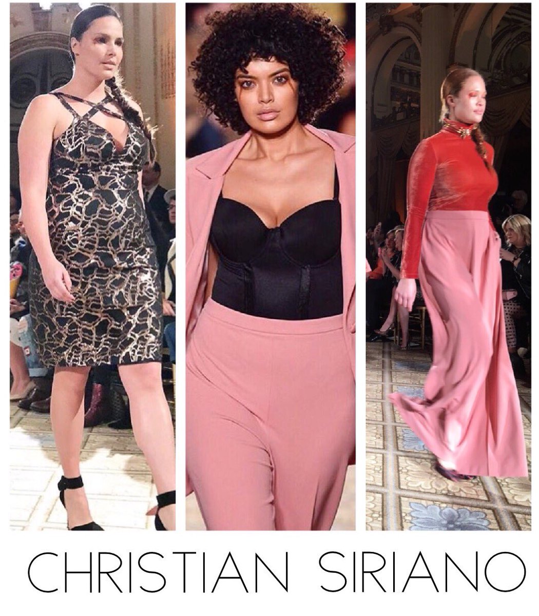 StyleMeCurvy's tweet photo. Proof that curves on designer catwalks are beautiful and CAN be done ✨ #hellodiversity #nyfw #FashionWorldTakeNote https://t.co/oMu3OcWG0a