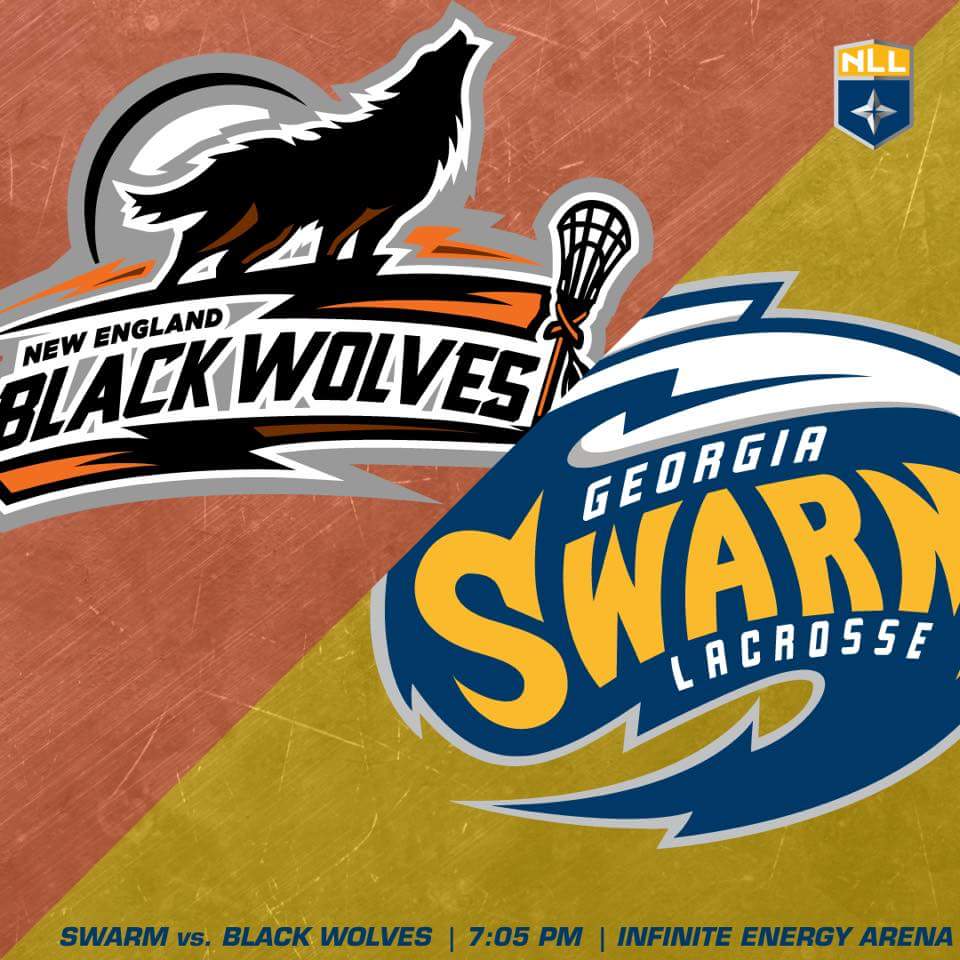 180SportsP's tweet photo. The boys & @Coach_Milk in action tonight in "The Hive" @InfiniteEnergy with @GeorgiaSwarmLAX ! #Swarming #BackInATL #LetsGo #NeverBackDown https://t.co/tBcxSHH4Fl