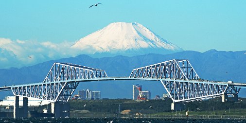 Tokyo Gov Tokyo Gate Bridge 2 618m Opened Today In 12 Dyk The Design Looks Like 2 Creatures Facing Off Giving It The Nickname Dinosaur Bridge T Co Rmuux4ytn7