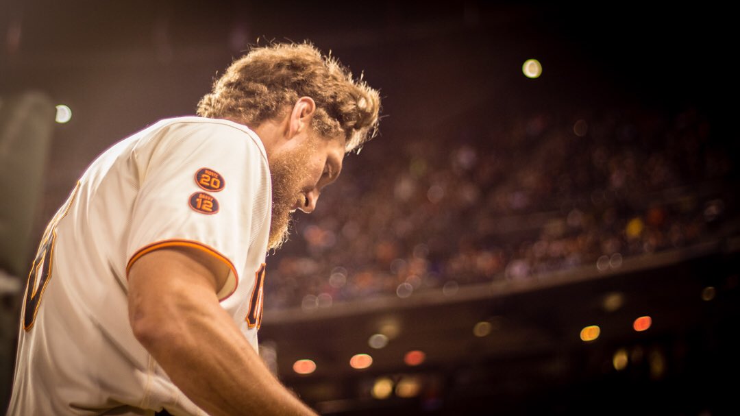 hunterpence's tweet photo. Big HUGE warm THANK YOU to everyone who came to #SFGFest. We couldn't do this without you. Now let's play some baseball!!!! https://t.co/G2XXzYA40a