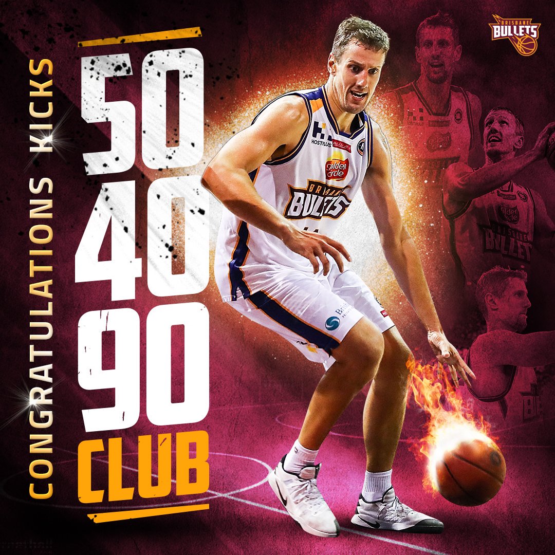 NBL's tweet photo. .@kicks14 makes history and becomes the first ever NBL player to join the 50-40-90 club with 54.4-45.9-95 🔥
Full 📝https://t.co/htixrYtsBh https://t.co/fitsboLXxI