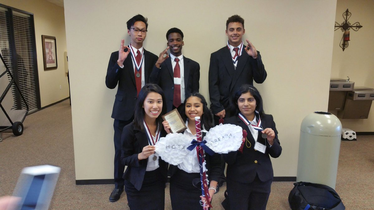 SpringHighHOSA's tweet photo. A big congrats to those who competed&those who are moving on to state! Also to us in general for winning the spirit stick! #viewsfromarea6 https://t.co/mK4UyPWOYg