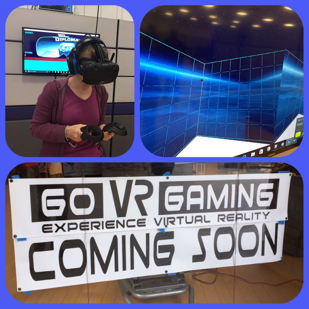 FntsyWlkr's tweet photo. Checking out my friend's new company. Go VR Gaming
It's awesome! π§
πΉ
#GoVRGaming #VirtualReality https://t.co/79dxL6gvOy
