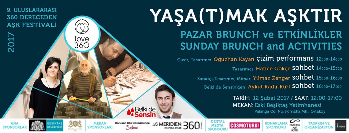 Ortaköy Yetimhanesi'nde Beşiktaş Belediyesi katkılarıyla gerçekleştirdiğimiz <a href="/love360fest/">Love360</a> Pazar programı dolu dolu. Mutlaka bekliyoruz.