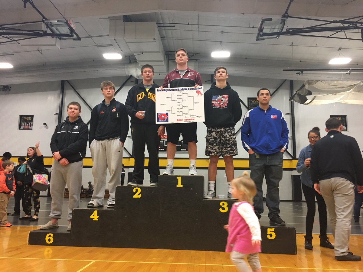 WahawkWr17x's tweet photo. @sgerst44 congrats on first!!! See you at state!!! https://t.co/VkOSLcUgLs