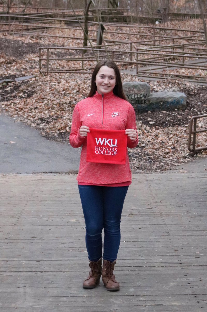 I'm happy to announce that come this fall, I'll be a Hilltopper at the WKU Honors College! #WeAreHonors #WKU2021