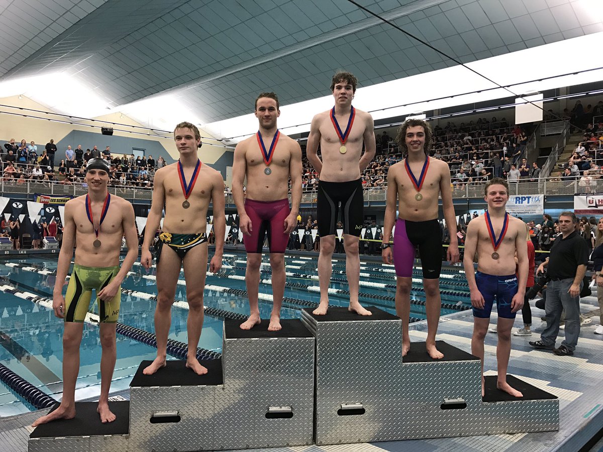 SkylineHS's tweet photo. More Skyline Eagle swimmers 🏊 winning medals...way to go making it to the podium. https://t.co/7N415OPPrj