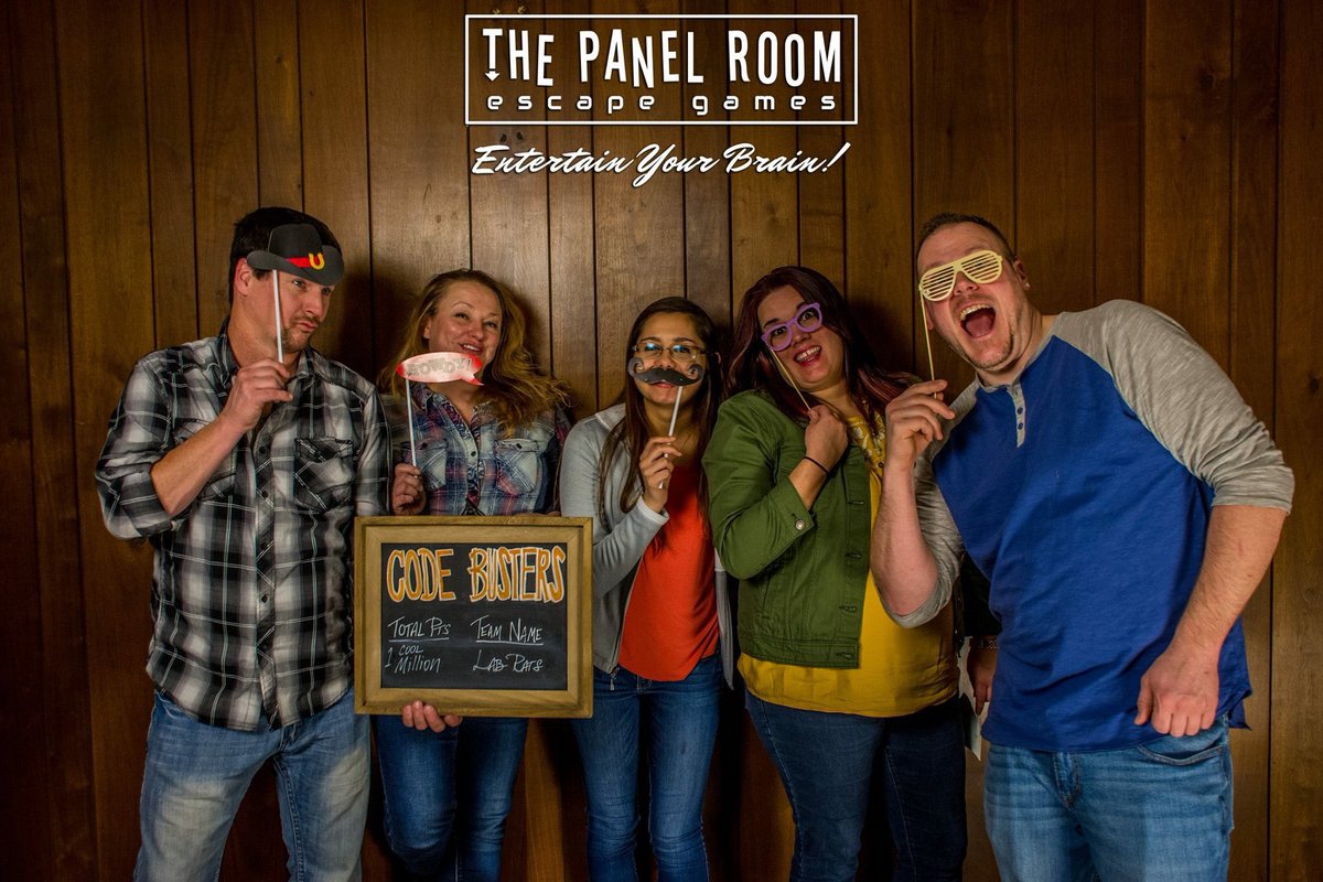 Thanks for coming out, Team 'Lab Rats'! #stjosephmo #escaperoom #stjoemo