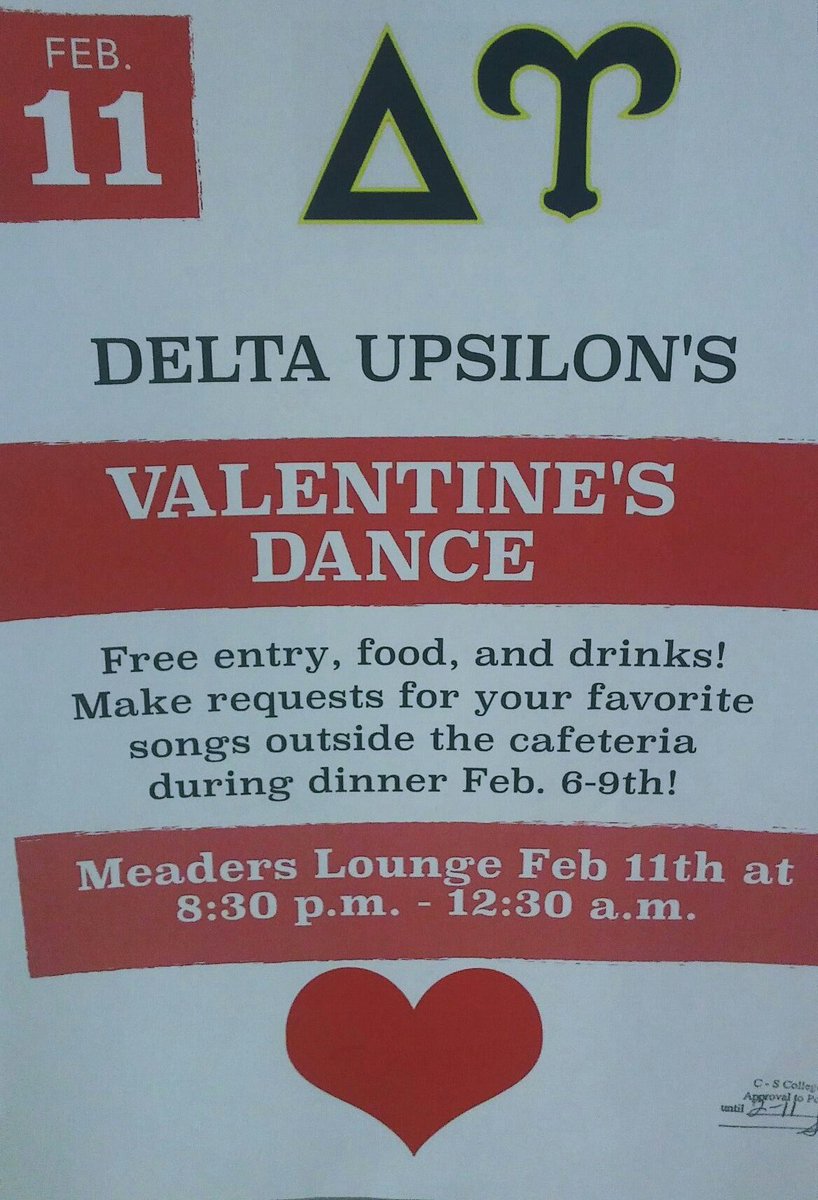 CSCDeltaUpsilon's tweet image. Tonight is the Free Entry, Free Food, Free Drinks, Good times!!! Come join us tonight in meaders lounge tonight from 8:30 AM to 12:30 AM