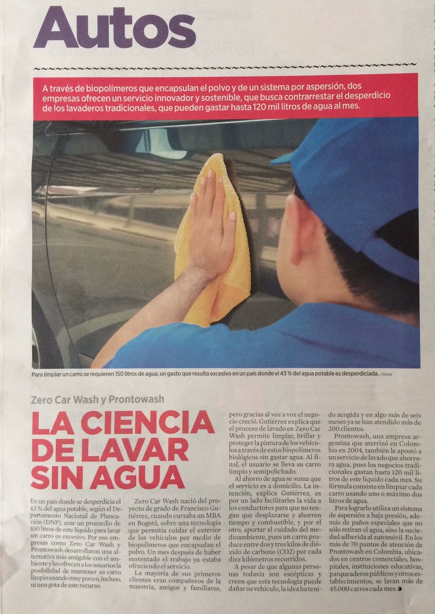 zerocarwash's tweet photo. "La ciencia de lavar sin agua" Zero Car Wash le ofrece limpieza y embellecimiento de su vehículo a domicilio #zeroagua #zerodesplazamiento https://t.co/xz7ALAxpk8