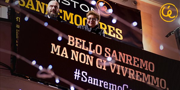 Ceres's tweet photo. Siete stati tutti molto belli. Anche #Sanremo2017, @maramaionchi e @DaFiumicino.  #SanremoCeres https://t.co/AoFpbPtQaR