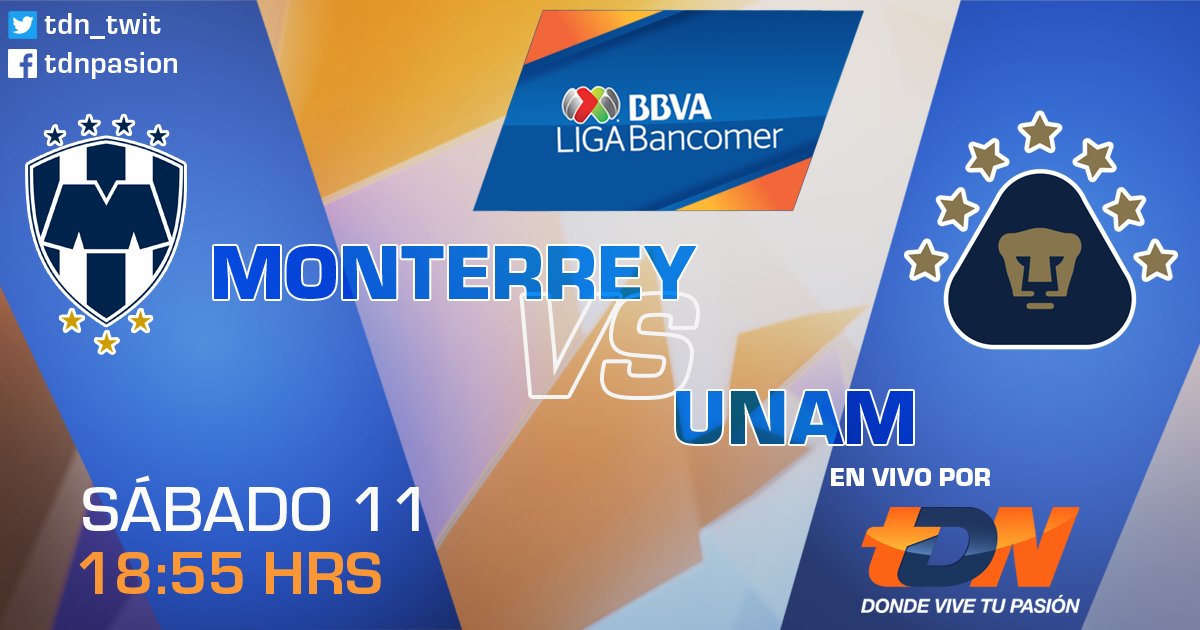 ViXDeportes's tweet photo. Arranca el partido @Rayados vs @PumasMX EN VIVO  

🎙 @egarcia_tdn
🎙 @LUISREYES_TDN
🎙 @VerdirameSergio 
🎙 @axelsolisrmz 
🎙 @aarchundia896 https://t.co/oW61lNRzTQ