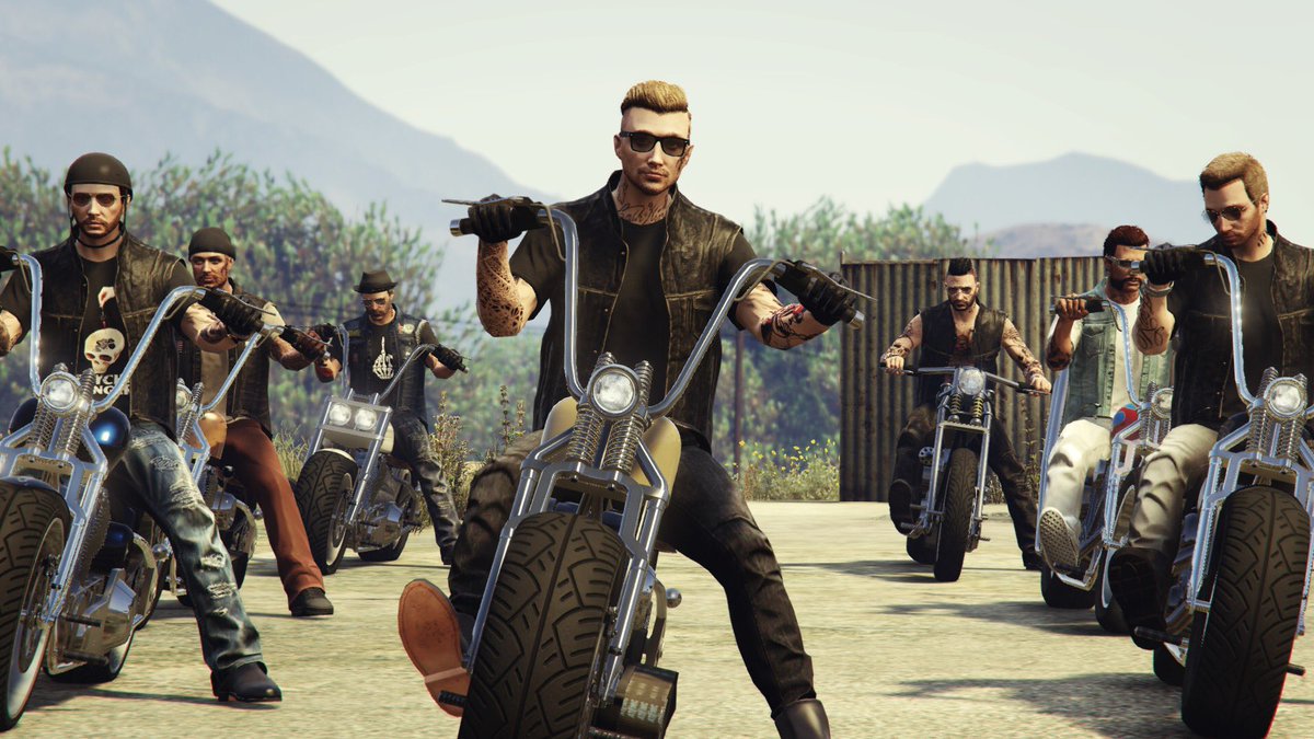 DeathProofMCGTA's tweet photo. 💀 Death Proof MC 💀#Gtaonline #Snapmatic #GTAV #RockstarGames #GTAPhotographers https://t.co/NWduGZrSLA