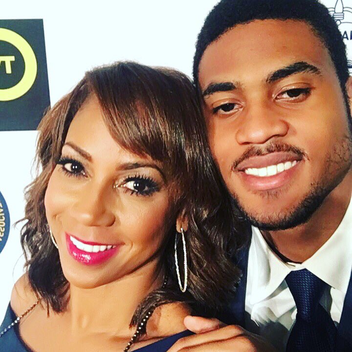 hollyrpeete's tweet photo. Honored our book #SameButDifferent "Teen Life On The #Autism Express" is nominated #imageawards w/ my date &amp; co author RJ💋! #ForPeetesSake https://t.co/mpdHEfKNgF