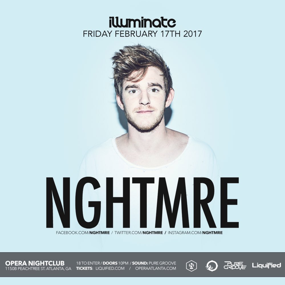 Liquified's tweet photo. NEXT UP: @NGHTMRE 
2/17 at @OperaNightclub 
Mark your calendars 📆
Get your tickets NOW before they sell out 👉https://t.co/dq8YFOF906👈 https://t.co/vWOKCj6QeT