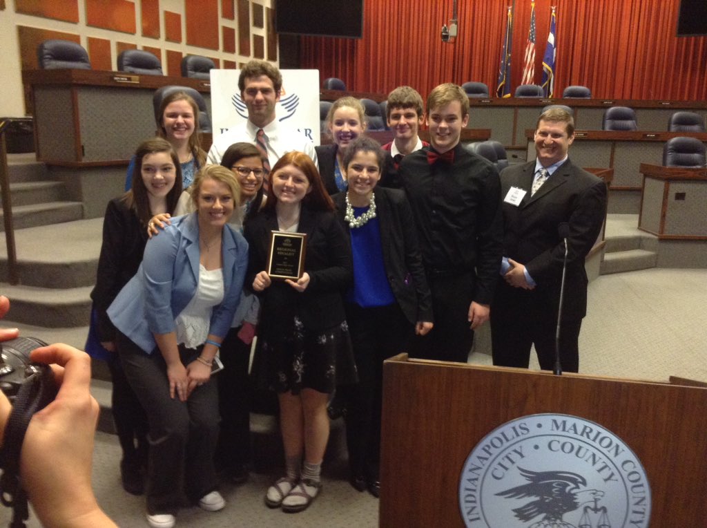 Mr_Haselhorst's tweet photo. A big congrats to @GuerinCatholic mock trial team - they placed THIRD at the @INBarFoundation state regional! Advancing to state finals! https://t.co/z4PNYhPjrH
