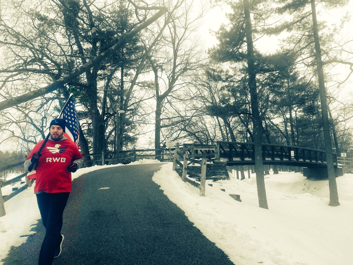 SoderquistRWB's tweet photo. Eagle leader @mark_johnsonre #RockinTheEagle at the Grand Traverse Civic Center! #TeamRWB @TraverseCity @MichFitness https://t.co/dbiIZfEPDW