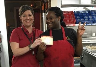 hmorvant_1's tweet photo. Just a little last minute double on Saturday. No problem for Jessica! Thanks girl, you ROCK! @tl1566 @SobenDesmeOscar @ChilisJobs @Chilis https://t.co/MGioaJ66B5