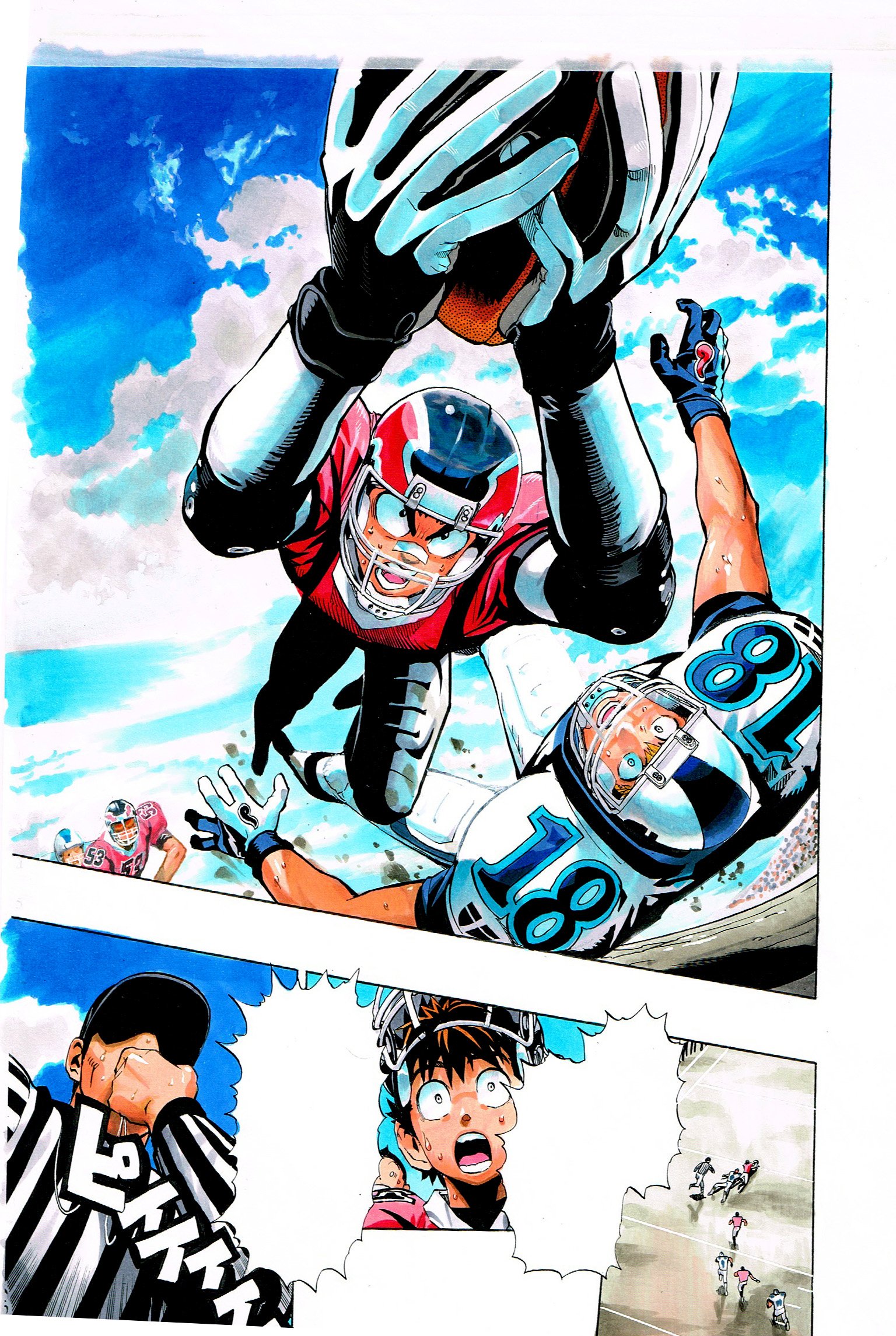 村田雄介 アイシールド21 王城戦カラー T Co Kwrjy1c1kw Twitter
