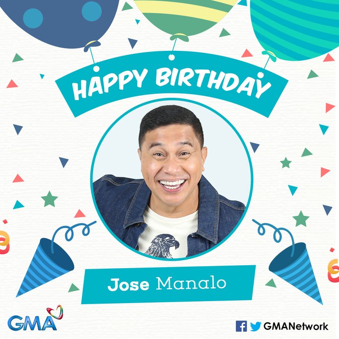 Happy Birthday Jose Manalo , Keep on Sharing Goodvibes sa Mga Kapuso.  