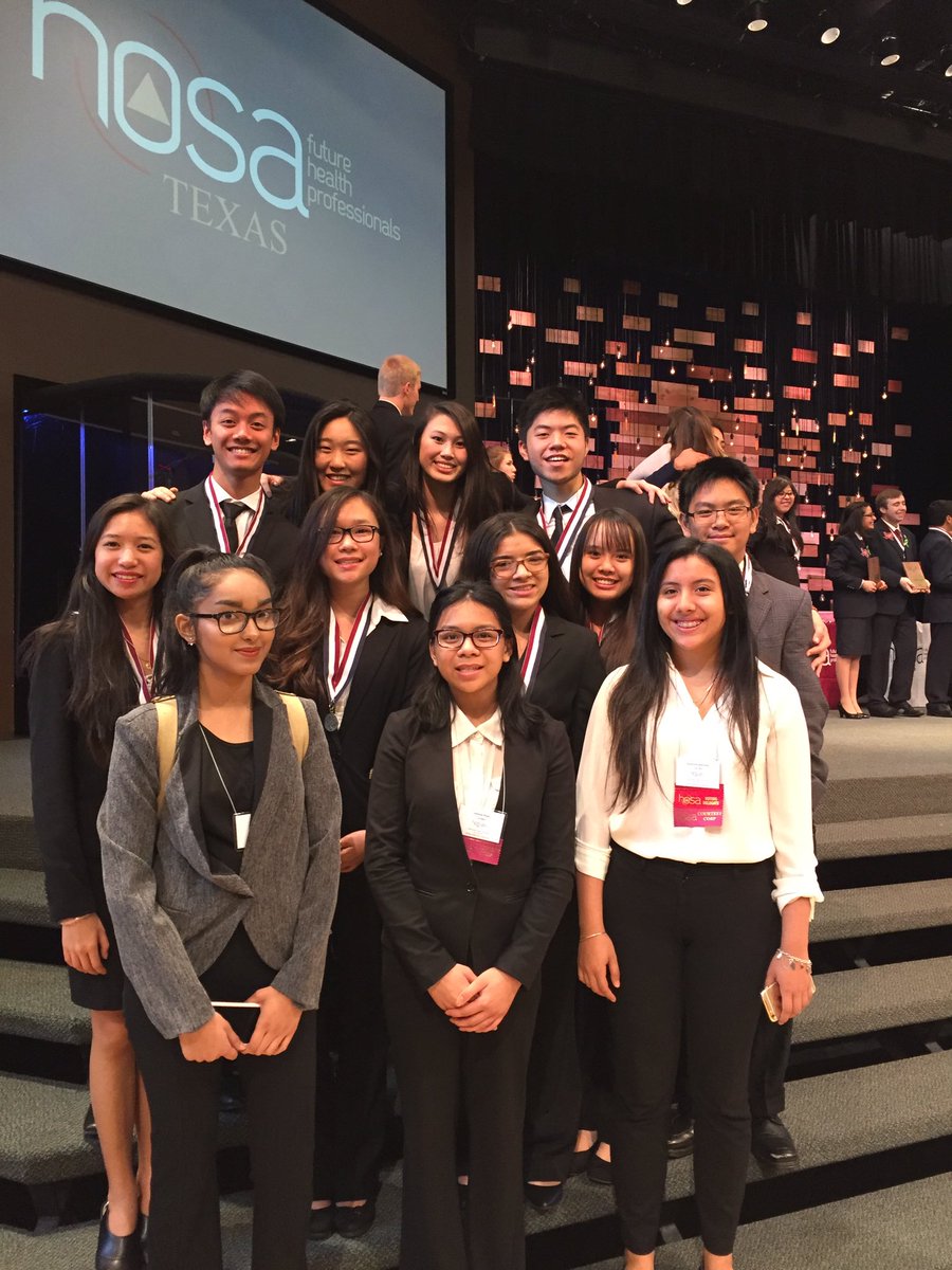 jfdhosa's tweet photo. HOSA STATE HERE WE COME. @TexasHOSA #dobiepride #viewsfromarea6 https://t.co/t10wILt8G6