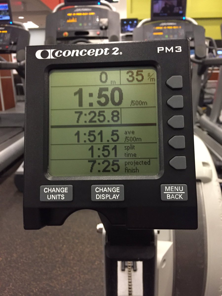 yaboymjolnir's tweet photo. #Everydamnday #foreverforward #dadlife #fitfam #garmin #garminfenix3hr  #noneedformotivation #cowboyUp #garminconnect #rower #concept2rower https://t.co/mqzcSPXMzl