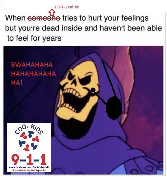 CoolKidsof911's tweet image. #911Caller tried to cause #hurtfeelings, they #cussed &amp;amp; #madefunofyourmomma, guess what...that's #DispatchLife! #DispatcherDiaries #Dispatch