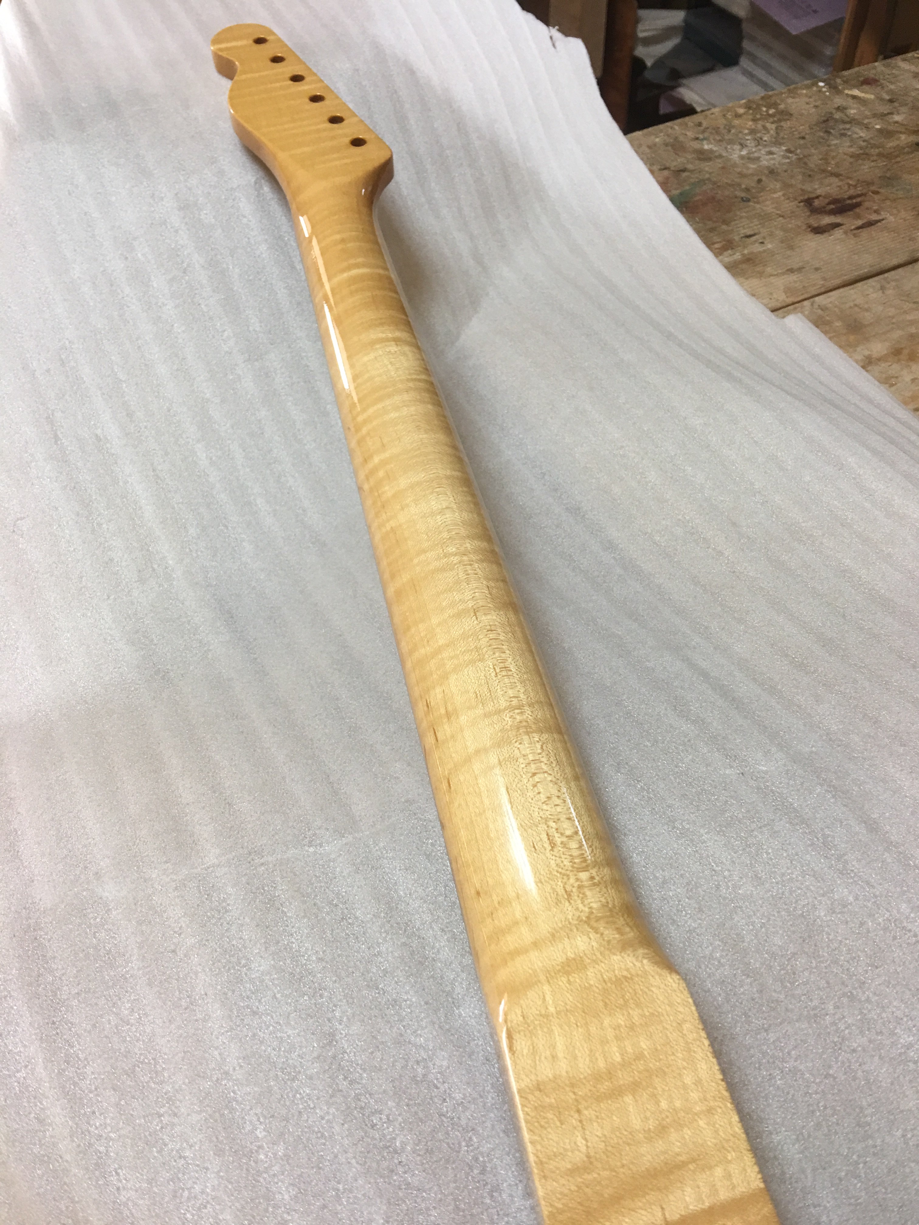 オプティミスティック 本柾目ネック カーリー オーダー - 通販