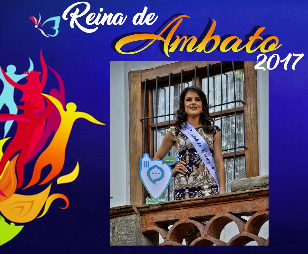 ciudadjardinpls's tweet photo. Felicitaciones Judi Custode la nueva Reina de #Ambato 2017 https://t.co/OZfG2V5GGm