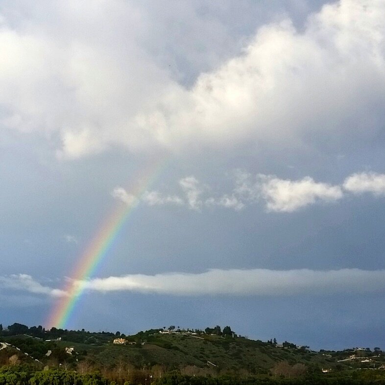 Beautiful day! I love rainbows! @ABC7 @abc7briwinkler