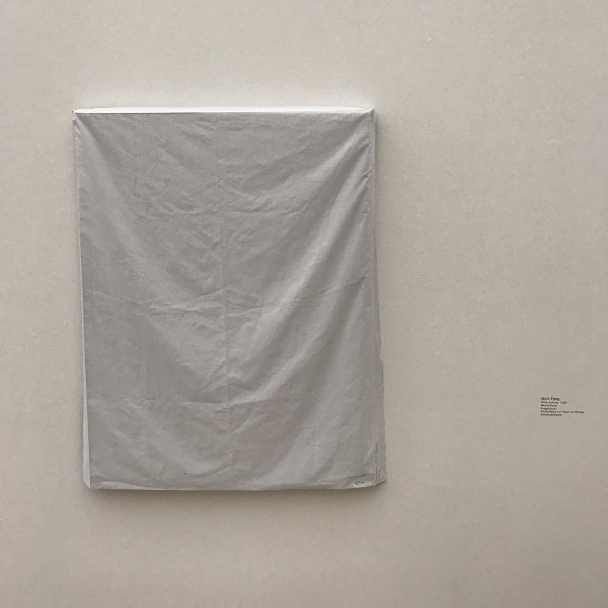 bosch's tweet photo. Die Kunst @Fond_Beyeler schläft noch. #EmptyBeyeler https://t.co/gMOlPZoqN5