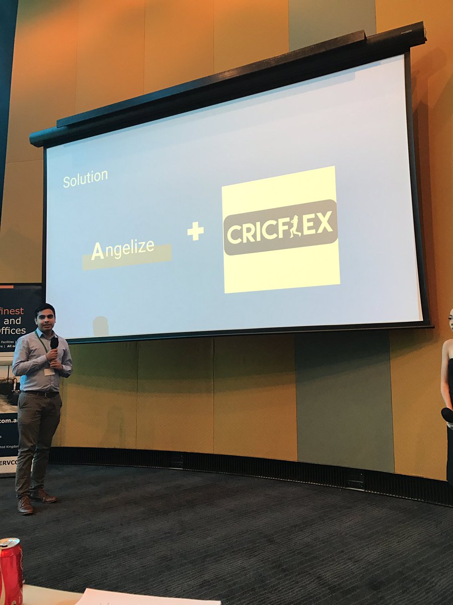 StartupADL's tweet photo. Team #Angelize looking to reduce sporting injuries by correcting poor form & posture #startupadl https://t.co/jiQKlhN06Y