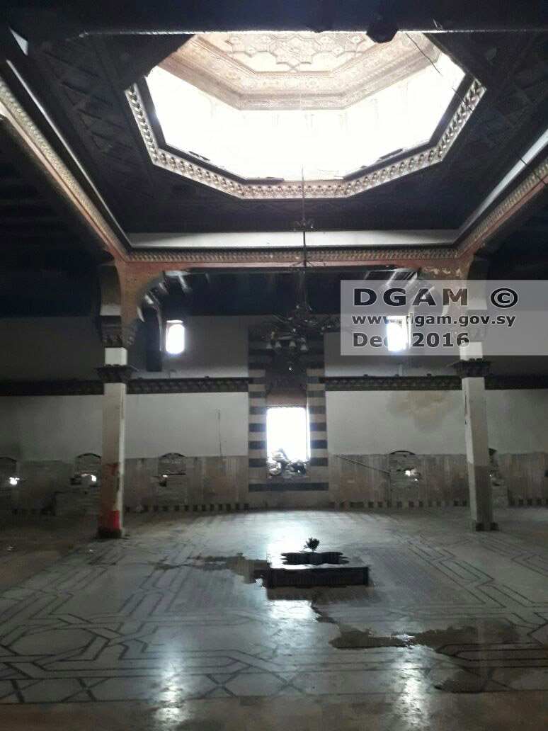 In Photos: documenting the current situation of the #Throne_Hall in #Aleppo_Citadel...for more:bit.ly/2itrzA4