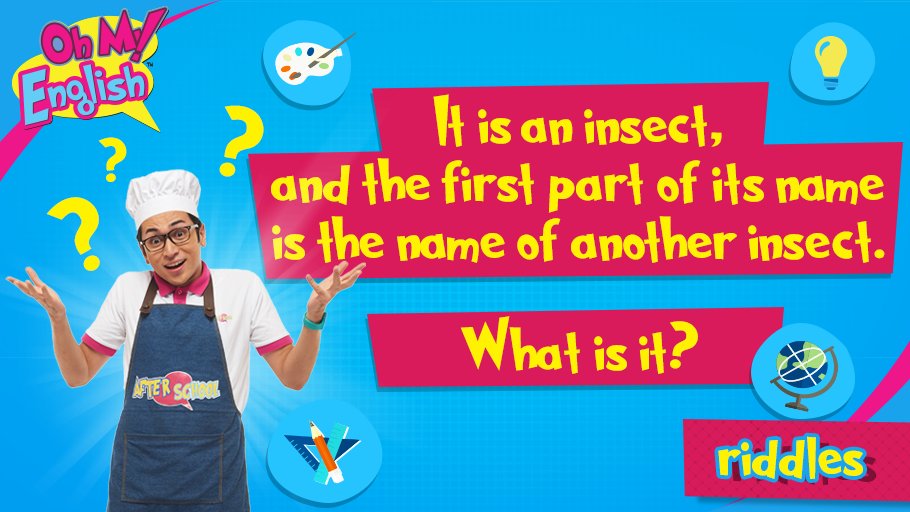 Re-read the paragraph and you'll know the answer in a jiffy! #OhMyEnglish #Riddles