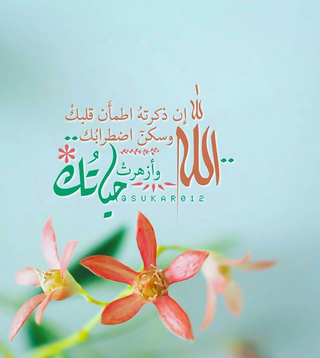 مجرد استشعارك أنها حبيبتان
إلى الرحمن〰تحفزك أن لاتتركها
في يومك🕊
سُبحان الله وبحمده
سبحان الله العظيم

#قروبات_الخير #غرد_لتثاب #قطوف_دعوية