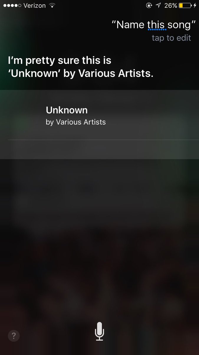 This doesn't help me Siri......
