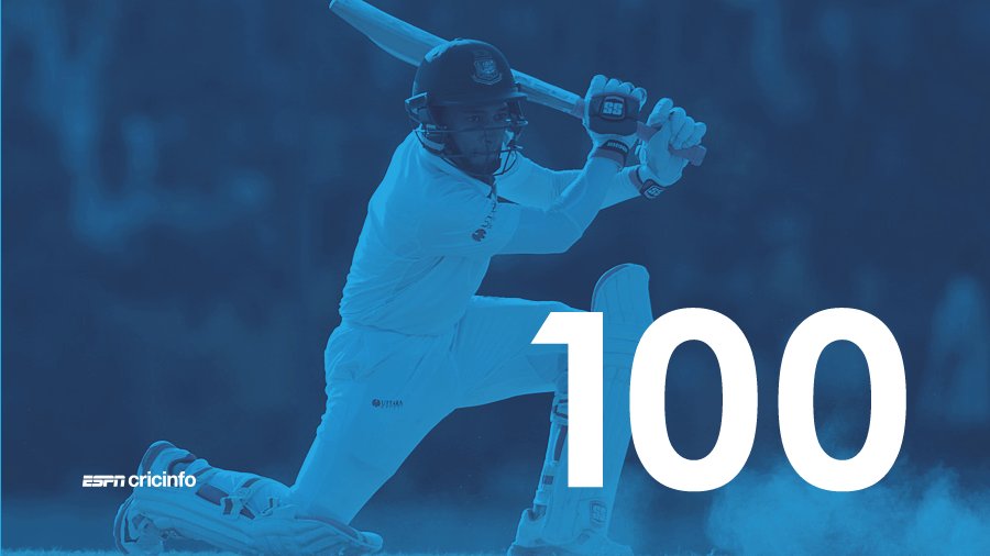 cricinfo's tweet photo. Test century No. 5 for Mushfiqur Rahim! 

https://t.co/gEwme3njGG #INDvBAN https://t.co/7V00Nb2Pas