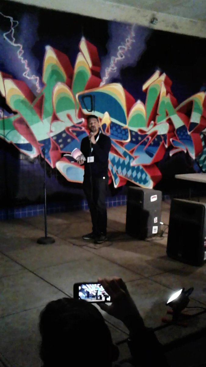 8westpress's tweet image. Had a blast last night  at #Literaoke @DupontUndergrnd w/@KayaPress. Hands down one of  best readings ever!  @HariAlluri #poetry #Awp2017