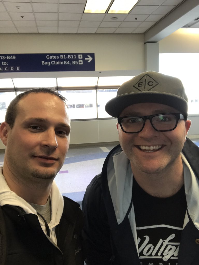 dmkoskan's tweet photo. @adamweber So good to get to talk to you today. Keep doing great things and can't wait to talk more in the future! https://t.co/8JZTcsnwkV