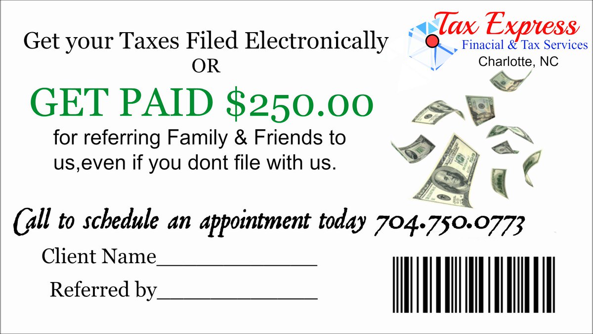 cater2uVIP's tweet photo. get paid $250 !!!!! #taxes #referral program https://t.co/SIjGIdJbVs