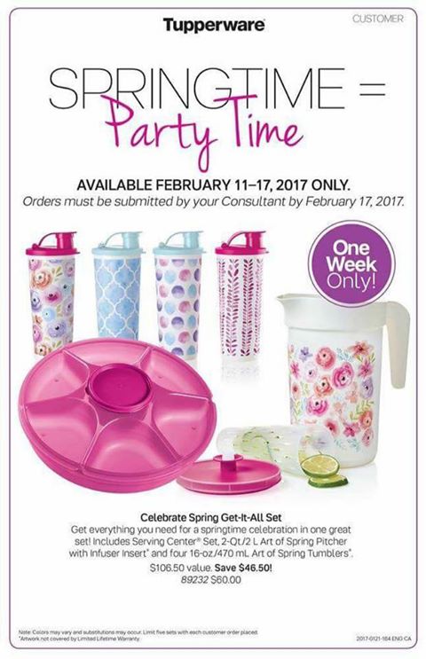InspireMeYIAH's tweet photo. Spring is coming....bit.ly/2h0S0f1  #Tupperware https://t.co/SmIYVio1tC