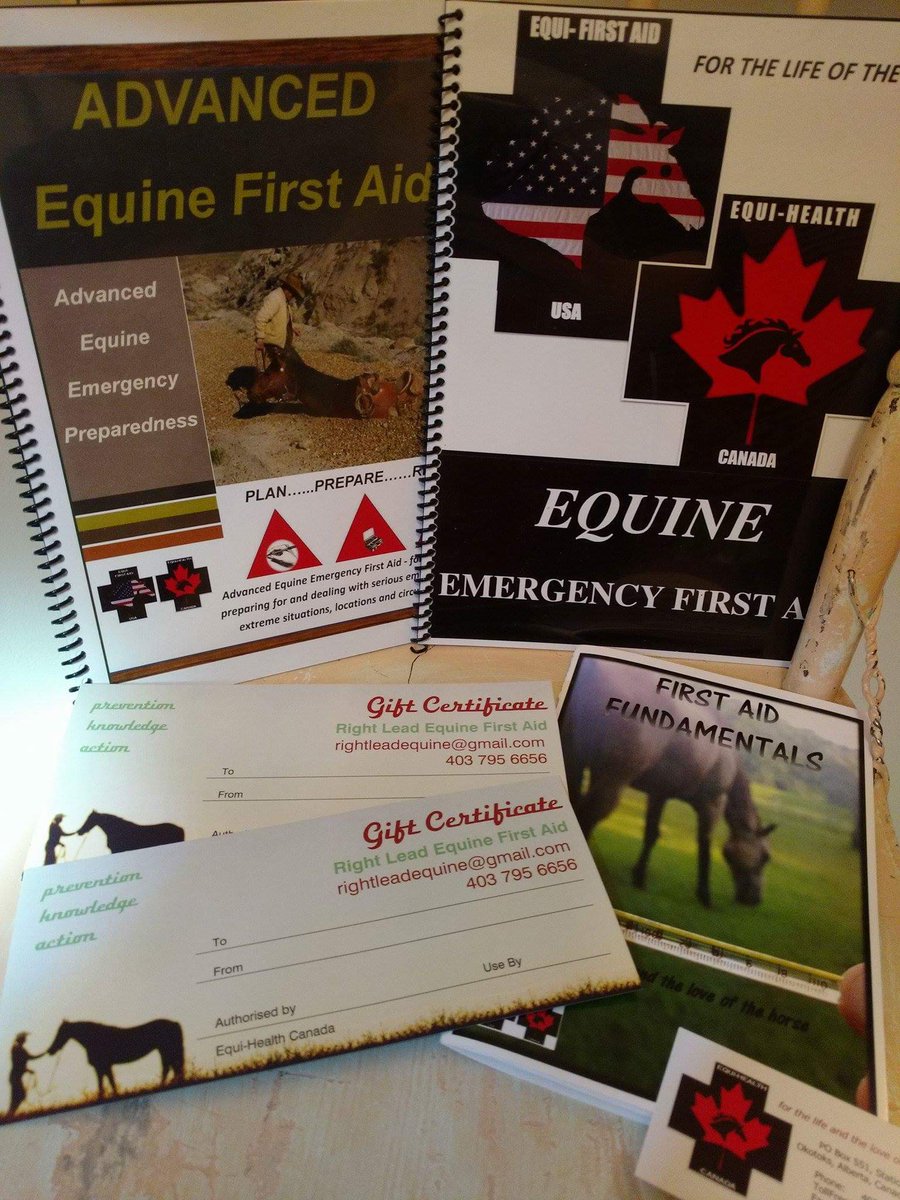 anne_m2017's tweet photo. Gift certificates were donated to Stirling Silver Saddle Club's fundraiser. #equinefirstaid #horsefundraiser #rightlead #horseclub https://t.co/YYUhYMmLoq