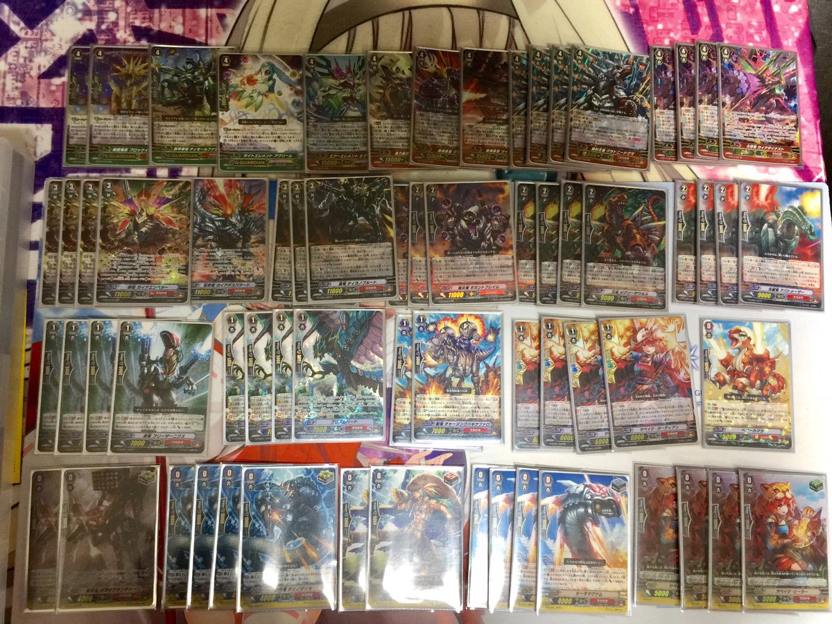 SpringTCG's tweet photo. 本日のヴァンガード公認大会優勝は『マツオ』さんでした。おめでとうございます！デッキレシピとコメント頂いたのでご紹介します。「もっと練習します！」#cfvanguard https://t.co/bZnNzvXQWG