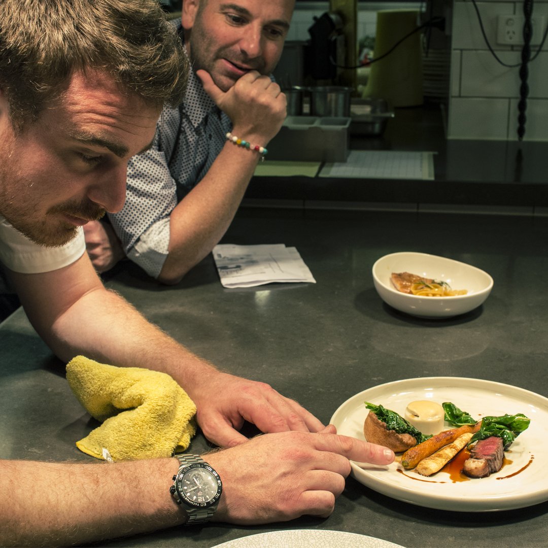 A roast with a Greek twist for the <a href="/ted_baker/">Ted Baker</a> Brits. Roast beef with feta and onion Yorkshire puddings. #roast #foodie #missionimpeccable
